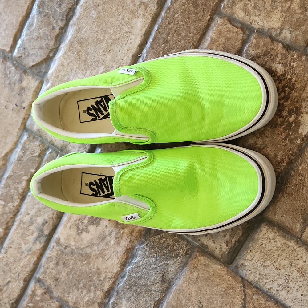 Neon Green Vans
